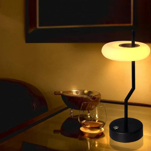 LumiTurn – Modern LED Table Lamp with Touch Control, Dimmable & Rotatable Design