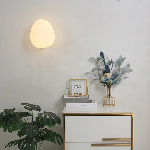 NordicPure - Eggshell Glass Wall Lamp