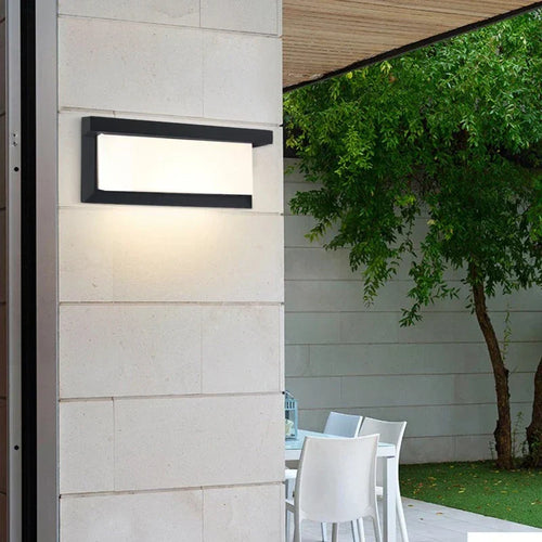 AquaLuxe - Durable Waterproof LED Outdoor Lamp