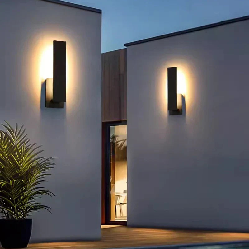 Luminara - Stylish Weather-Resistant Wall Lamp