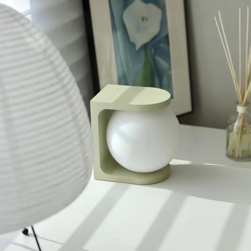LumiCharge - Wireless Rechargeable LED Table Lamp with Bookend