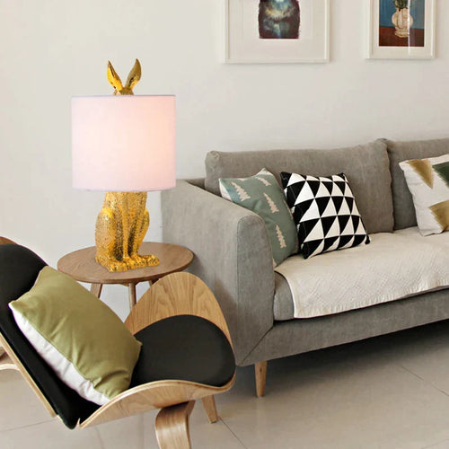 MystiqueLuxe - Rabbit Mask Table Lamp