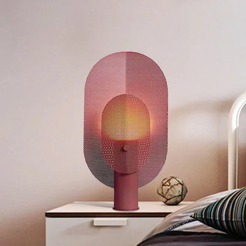 LumeGrid – Scandinavian Table Lamp with Dimmable LED Lighting for Stylish Interiors