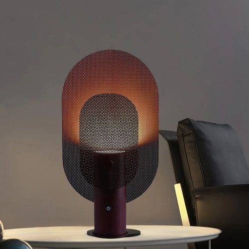 LumeGrid – Scandinavian Table Lamp with Dimmable LED Lighting for Stylish Interiors