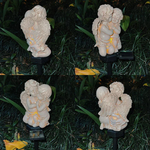 Luminaar - Celestial Resin Angel Solar Lamp
