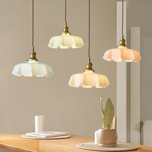 ArtisanGlow - Brass Pendant Light for a Timeless Look