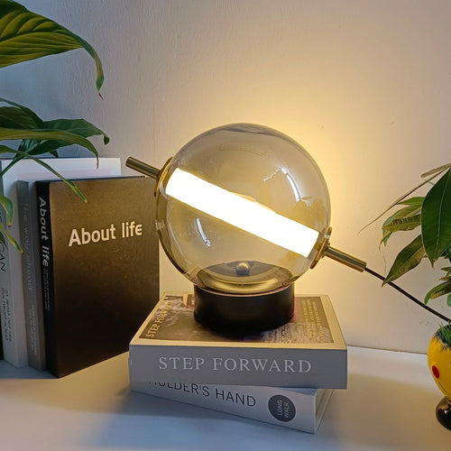 RetroGlass – Vintage Table Lamp with LED Lighting for Atmospheric Accents