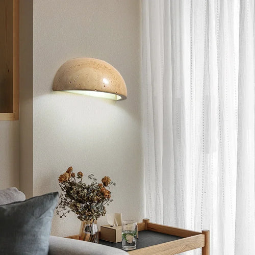 PolarArc - Natural Stone Wall Lamp