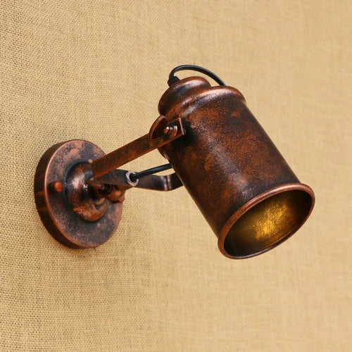 LightSpin - Rotating Iron LED Wall Lamp