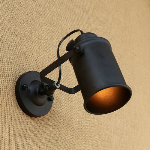 LightSpin - Rotating Iron LED Wall Lamp