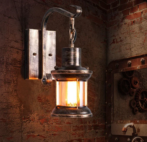 UrbanGlow - Industrial Vintage Wall Lamp in Retro Style for Loft, Cafe and Living Room