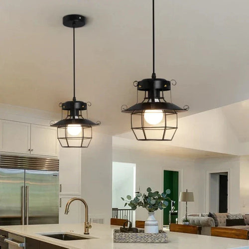 RetroCage - Industrial Pendant Light