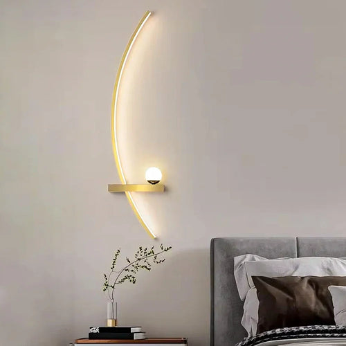 StripeGlow - Modern LED Wall Lamps for Stylish Interiors