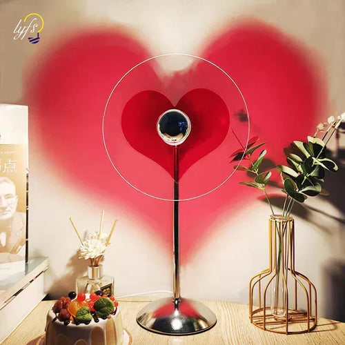 RomanticGlow - LED Projection Lamp with Warm Atmospheric Lighting