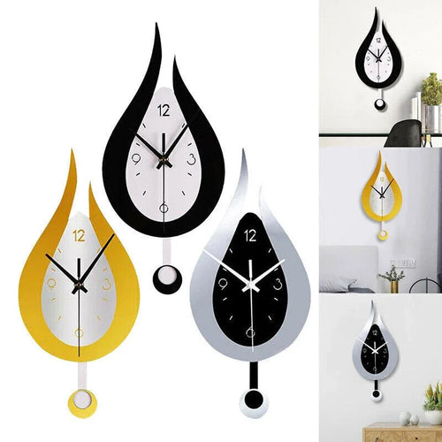 WaterDrop – Modern Minimalist Pendulum Wall Clock