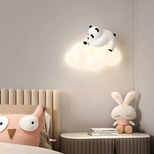 PandaLight - Cute Panda LED Wall Lamp for Children's Rooms
