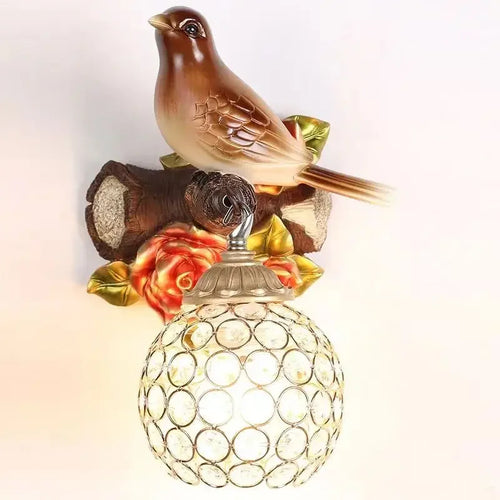BirdGlow - Modern LED Wall Lamp for Living Room and Bedroom