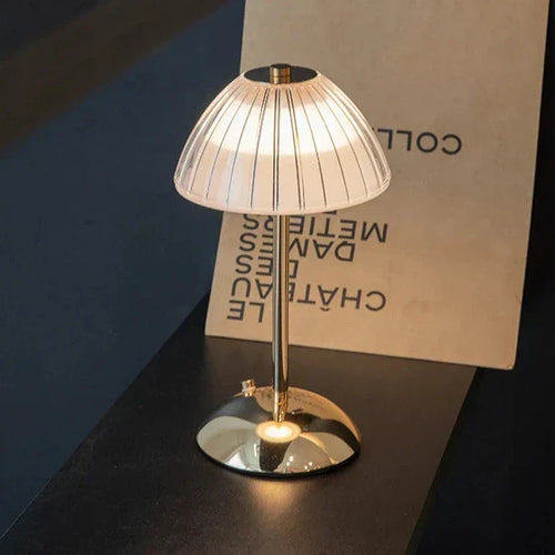 LumeLuxe – Dimmable LED Table Lamp with Scandinavian Design & USB