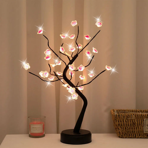 ZenGlow – LED Bonsai Tree Lamp, Decorative Table Lamp for Living Room & Bedroom