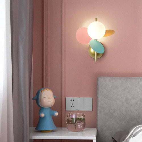 MacronLight - Colorful LED Acrylic Sconce