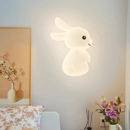 RabbitLight - Cute LED Rabbit Wall Lamp for Children's Rooms
