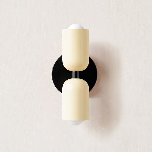 ElegantTwins – Double LED Wall Lights in Cream