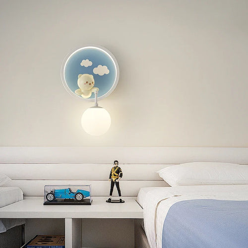 RomanticWall - Children's Room Wall Lamp with Animal Motif