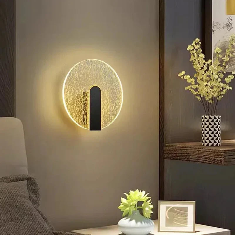 NordicGlow - Acrylic LED Wall Lamp for Bedroom and Living Room