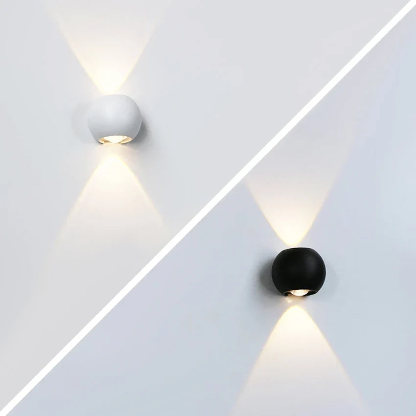 SolarLight - Wall Mount 6W Waterproof for Outdoors