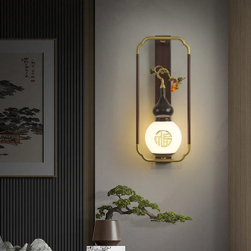 BrassLuxe - Contemporary Wall Lamp