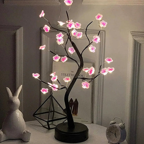 ZenGlow – LED Bonsai Tree Lamp, Decorative Table Lamp for Living Room & Bedroom