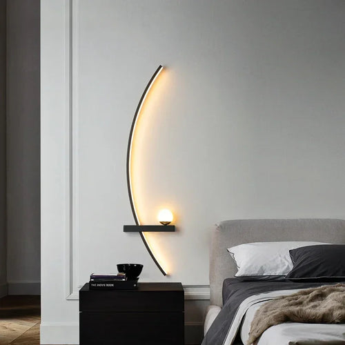 StripeGlow - Modern LED Wall Lamps for Stylish Interiors