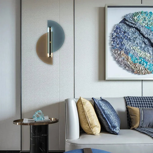 LightArch - Glass Wall Lamp Semicircular Creative Modern Design