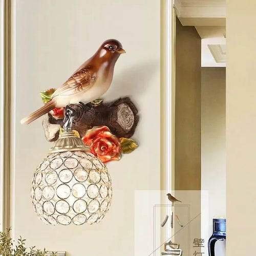 BirdGlow - Modern LED Wall Lamp for Living Room and Bedroom