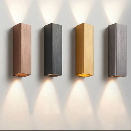GlowLuxe - Modern LED Wall Lamp for Bedroom and Hallway