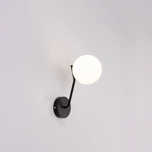 Modern Spherical Glass Wall Light