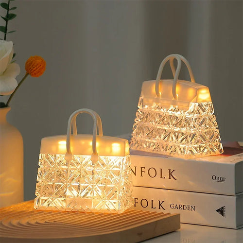 LumiBag - Creative Dimmable LED Night Light in Handbag Shape for Bedroom & Living Room