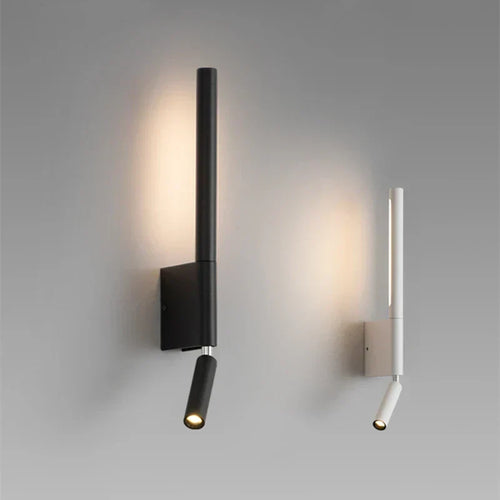 GlowSphere - Adjustable LED Wall Lamp for Bedroom in Hotel Style