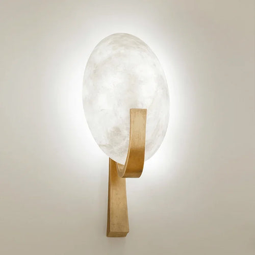 NordicGlow - Marble Wall Lamp with Modern Elegance