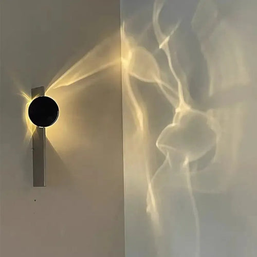 RippleGlow - Luxury Rotating Wall Lamp for Bedroom and Living Room