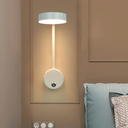 NordicGlow - Rotatable LED Wall Lamp for Living Room and Bedroom