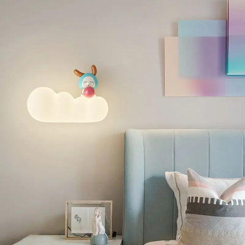 KidsDream - LED Children's Room Wall Lamp with Cartoon Animal Design