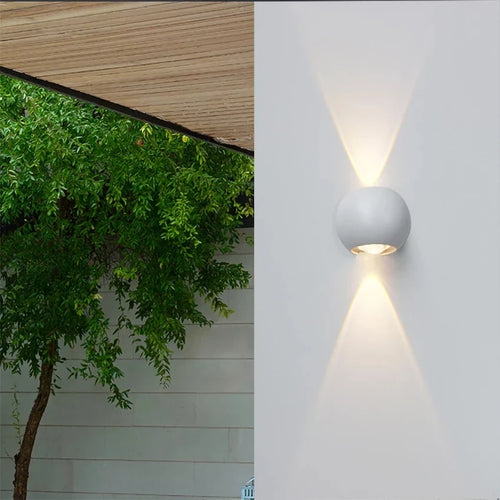 SolarLight - Wall Mount 6W Waterproof for Outdoors