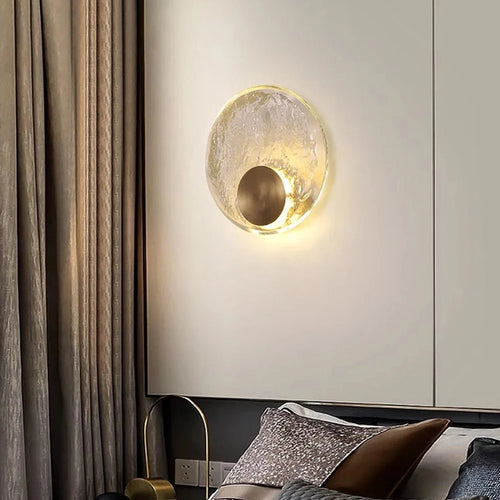 CrystalLight - Modern LED Crystal Wall Lamp for Bedroom and Living Room