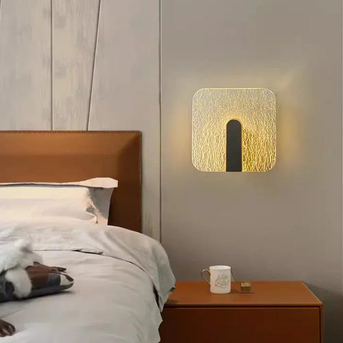 NordicGlow - Acrylic LED Wall Lamp for Bedroom and Living Room
