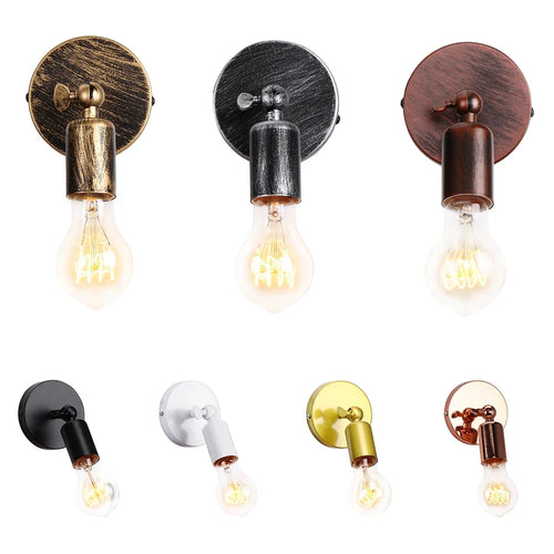 IndustrialBronze - Adjustable Retro Wall Lamp for Ambient Lighting