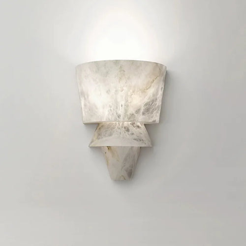 MarbleGlow - Minimalist Natural Stone Wall Lamp