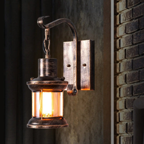TimelessGlow – Antique Wall Lamp for Loft and Interior