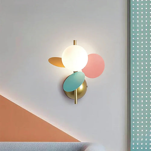 MacronLight - Colorful LED Acrylic Sconce