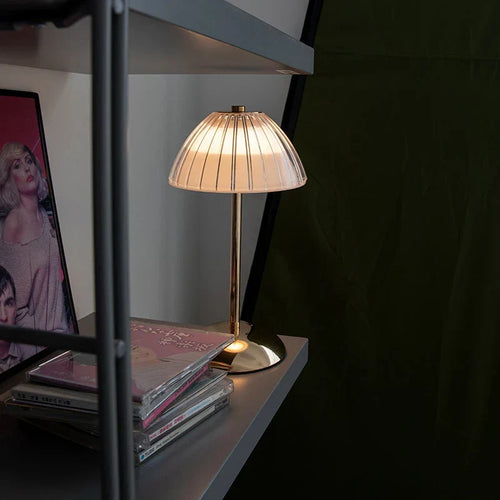 LumeLuxe – Dimmable LED Table Lamp with Scandinavian Design & USB